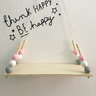 Nordic Style Wooden Macaron Bead Storage Board