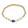 Women's New Eye Beads Bracelet Set