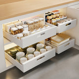 Pull-Out Storage Rack for Kitchen Drawer Organizer
