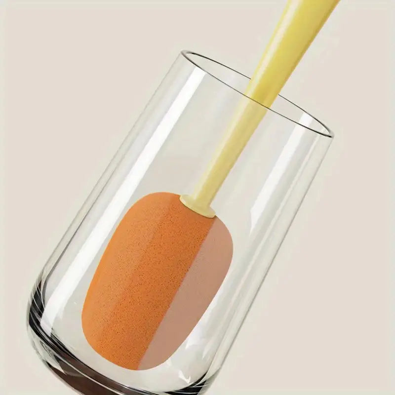 Carrot-Shaped Multifunctional Bottle Cleaning Brush