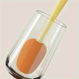 Carrot-Shaped Multifunctional Bottle Cleaning Brush