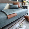 Universal Thick Faux Leather Cushion Cover for Sofa