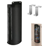 Cosmos Over Door Hanging Ball Storage Organizer Home Sports Equipment Storage Net Bag Garage Sports Accessories Hanging Bag for Holding Basketball Football Soccer Volleyball with 2 Pcs Metal Hooks