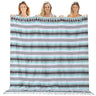 Mexican Throw Blanket Lightweight Serape Outdoor Blanket Extra Large Picnic Blanket Camping Blanket Beach Blanket Turkish Towel Sandproof Honeymoon Gift Fast Dry XL Compact Tent Gadgets 60" x 78" Mint