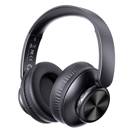 V8 Wireless Bluetooth Headphones Over Ear 80 Hours Playtime Wireless Headphones with Deep BassLightweight Foldable Headphones Built-in MicHiFi Stereo Sound for Travel Work Laptop PC Cellphone