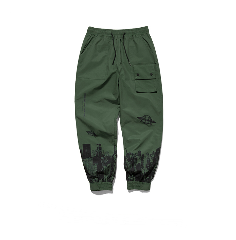 INF Men's 2019 Fall Winter Digital Print Sport Pants