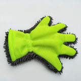 Chenille Double-sided Car Wash Gloves for Cleaning