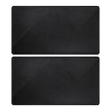 2 Pack Car Dashboard Anti-Slip Rubber Pad Car Dashboard Non Slip Mat Black Grid Anti Slip Sticky Pad for Cell Phone Sunglasses Keys Electronic Devices (10.6"x 5.9")