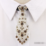 Trendy Unisex Metal Diamond Small Tie Accessories