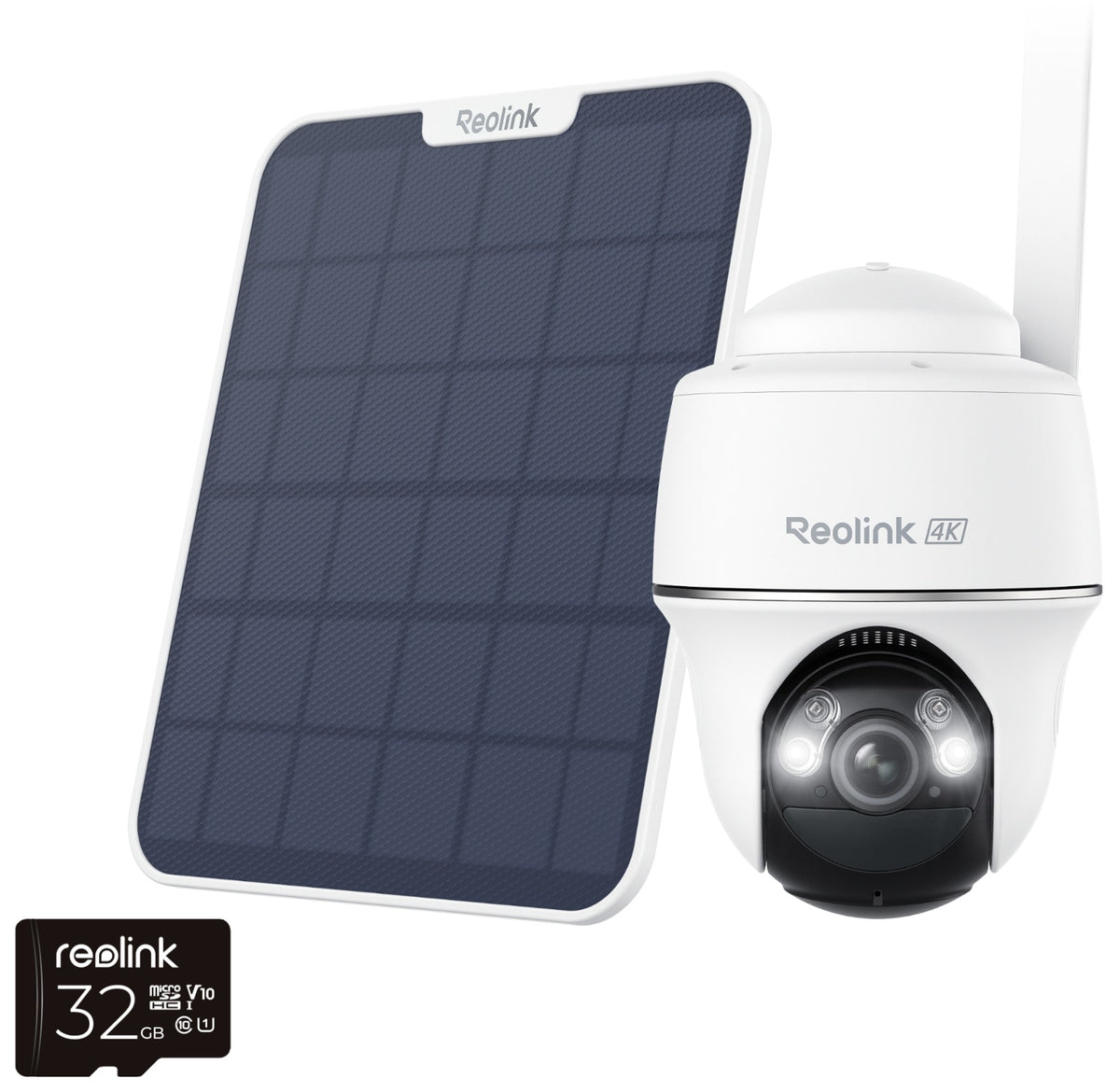 Reolink BP4G Outdoor Battery Camera 4K PTZ GO PT Ultra (G440) (White) (Hard Bundle)