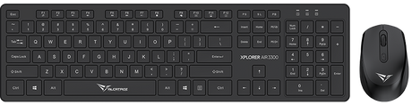 Alcatroz Keyboard & Mouse Wireless Xplorer AIR 3300 Black