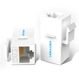 Vention NETWORK Keystone Jack CAT6 UTP Coupler White IPGW0