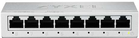 Zyxel Switch Gigabit Ethernet 8-Port Metal with QoS UK Plug GS-108BV5