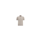 Brunello Cucinelli Beige Cotton Polo Shirt