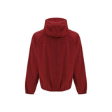 Brunello Cucinelli Bordeaux Polyamide Shell Jacket