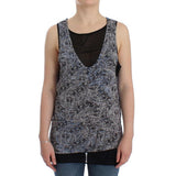 Costume National Black Silk Top