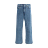 Our Legacy Blue Cotton Tapered Jeans