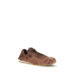 Miu Miu Brown Viscose Sneakers