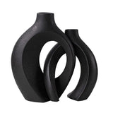 European Ceramic Vase Set - Minimalist Home Decor