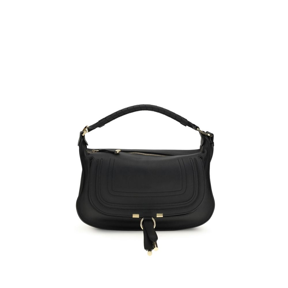 Chloé Black Calf Leather Bos Taurus Shoulder Bag