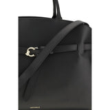 Coccinelle Black Calf Leather Bos Taurus Handbag