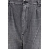 Margiela Gray Cotton Jeans Denim