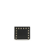 Valentino Garavani Black Lamb Ovis Aries Aries Wallet
