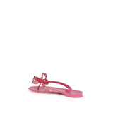 Valentino Garavani Multicolor Pvc Flat Sandals