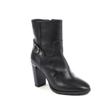 Tommy Hilfiger Black Leather Ankle Boots