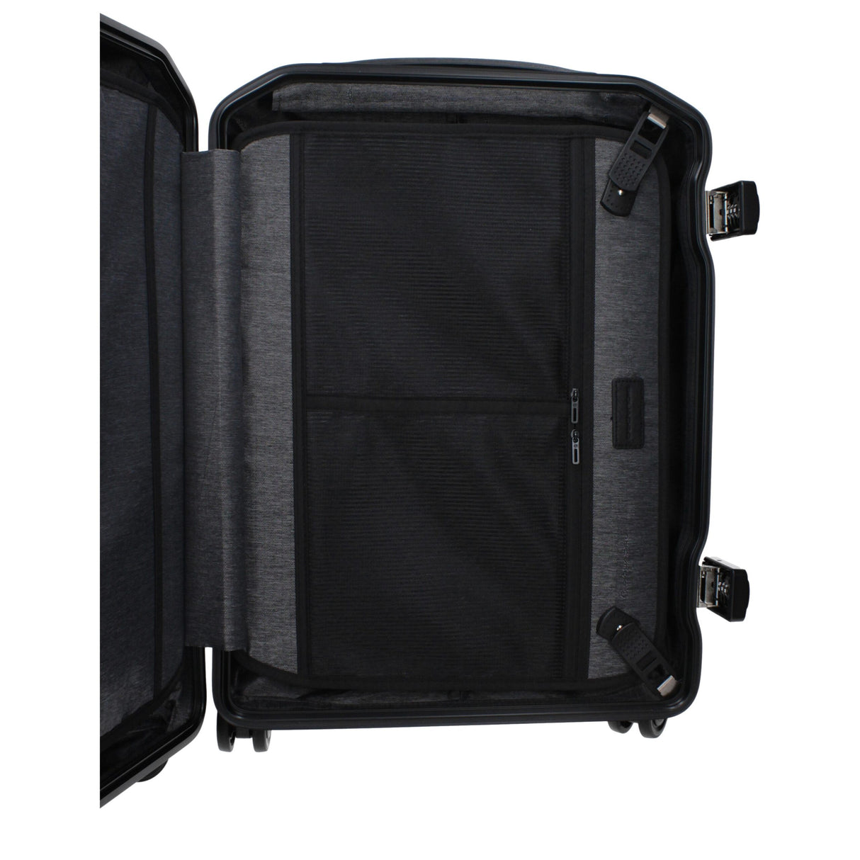 Piquadro Black Polycarbonate Luggage And Travel