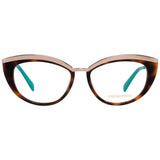 Emilio Pucci Brown Metal Glasses (Frames)