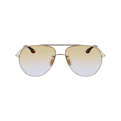 Victoria Beckham Gold Metal Sunglasses