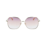 Victoria Beckham Gold Metal Sunglasses