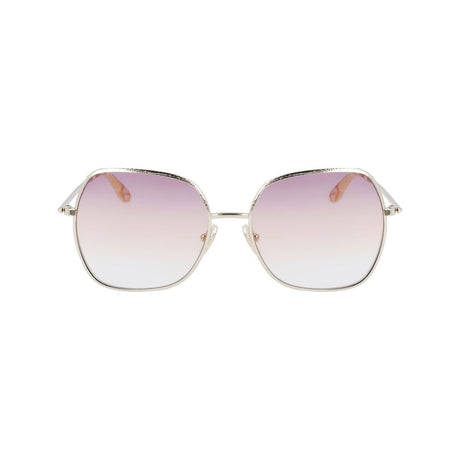 Victoria Beckham Gold Metal Sunglasses