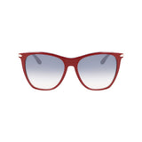 Victoria Beckham Burgundy Acetate Sunglasses