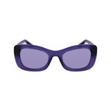 Victoria Beckham Gray Acetate Sunglasses