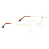 Victoria Beckham Gold Metal Glasses (Frames)