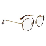 Victoria Beckham Brown Metal Glasses (Frames)