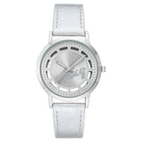 Juicy Couture Silver Plastic Dress Watch