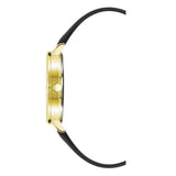 Juicy Couture Black Plastic Dress Watch