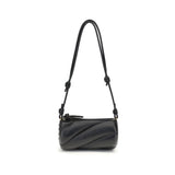 Fiorucci Black Lamb Ovis Aries Aries Shoulder Bag