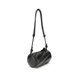 Fiorucci Black Lamb Ovis Aries Aries Shoulder Bag