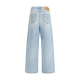 Fiorucci Blue Cotton Jeans Denim