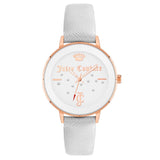 Juicy Couture White Plastic Dress Watch