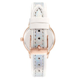 Juicy Couture White Plastic Dress Watch