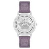 Juicy Couture Purple Plastic Dress Watch