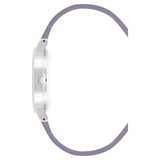 Juicy Couture Purple Plastic Dress Watch