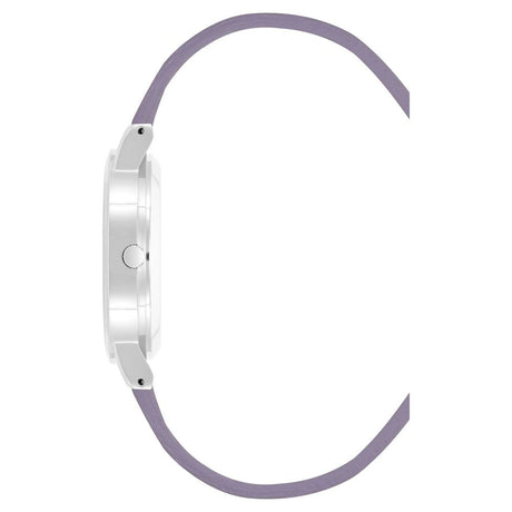 Juicy Couture Purple Plastic Dress Watch