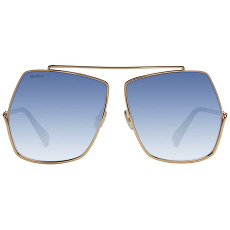 Max Mara Gold Metal Sunglasses