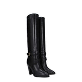 Celine Black Leather Boots